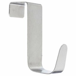 5five - 2 patères crochet porte inox - 5 five simply smart - Gris