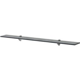 Tagère murale en verre 90 x 20 cm 8 mm Vidaxl Noir