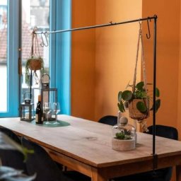 True Deal - Esschert Design Tringle de table décorative avec pince Noir