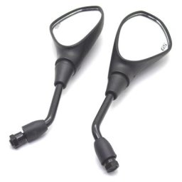 Rétroviseur de moto universel 10mm, rétroviseurs gauche et droit, miroir latéral de botier, pour