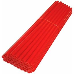 72x Couvre rayon roue avant arrière jante tube paille fendue 235 mm (21 pouces) accessoire tuning,
