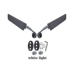 Rétroviseur rotatif réglable pour moto, aile de vent modifiée, pour Suzuki gsxr 600 750 1000