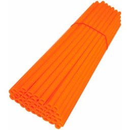 72x Couvre rayon roue avant arrière jante tube paille fendue 235 mm (21 pouces) accessoire tuning,