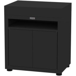 Meuble avec tablette noir - Le Marquier