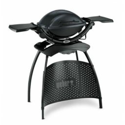 Barbecue électrique Weber Q1400 - Gris Anthracite - Avec Stand - Anthracite