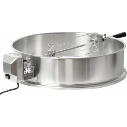 Bbq-toro - Set de broche à barbecue en acier inoxydable Pour barbecue à boules de 57 cm Avec moteur