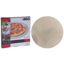 Pierre à Pizza pour Barbecue - Diam. 33cm - Beige