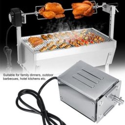 Moteur de barbecue électrique en acier inoxydable 50-70KGF moteur de barbecue électrique (norme