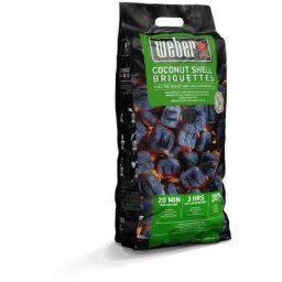 Sac de 8 kg de briquettes de noix de coco Weber Code 18402