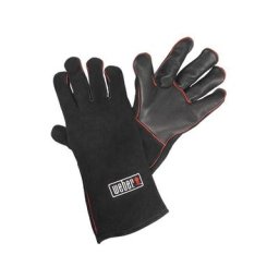 Gants en cuir pour barbecue Weber Noir