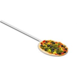 Pelle a Pizza Inox Four Pains Pizzeria Refractaire Pro 60 Cm Longueur 20 Cm - Rouge, Noir,