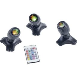 Sous-marin éclairage PondoStar led rgb Set 3 - Pontec