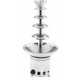 Fontaine à chocolat 5 étages 6 kg acier inoxydable - Argenté
