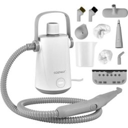 Nettoyeur à Vapeur à Main Portable 1000W avec Réservoir d'Eau de 300 ml, Machine de Nettoyage 10