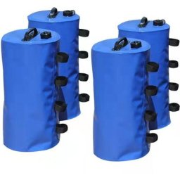 Lot de 4 sacs de poids à eau pour auvent de tente, sacs de poids très résistants pour pieds de