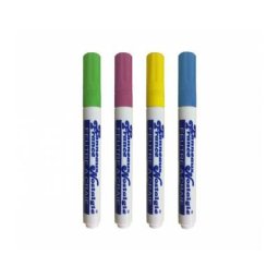 Interface Plv - Feutres craie 6 mm assortiment couleurs bleu, fuchsia, jaune, vert (4 feutres)