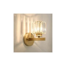 Métal Led Applique Postmoderne Exquis Cristal Applique à La Maison Décoration Applique Salon Tv