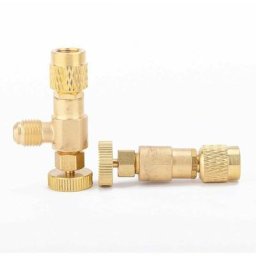 2 Pièces Vanne de Refroidissement de Climatisation Soupape de Sécurité R410A R22 Soupape de