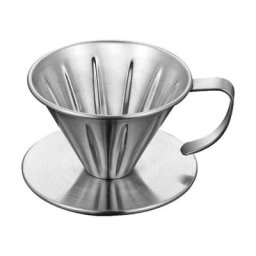Serbia - Porte-filtre à café en acier inoxydable, filtre à café filtre réutilisable goutteur de