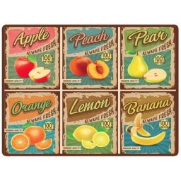 Set Table 40x30cm Apple - KISIKOL