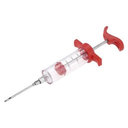 Viande Marinade Injecteur Dinde Poulet Saveur Sauce Cuisson Seringue Aiguille BBQ