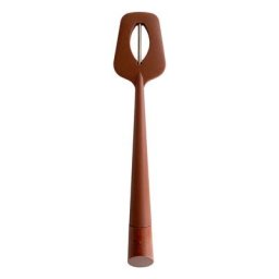 Thermomètre Cuillère Portable Grattoir en Silicone Longue Spatule Numérique Thermomètre Alimentaire