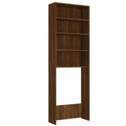 Vidaxl - Meuble pour machine à laver Chêne marron 64x24x190 cm Chêne marron
