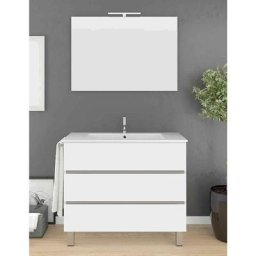 Ensemble de salle de bain Imperia 3 tiroirs – 10 couleurs différentes – 15 dimensions – Meuble,