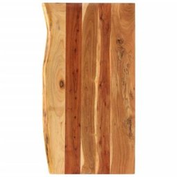 Dessus de meuble-lavabo de salle de bain Acacia 100x52x3,8 cm Vidaxl