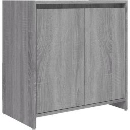 Armoire de bain Sonoma gris 60x33x61 cm Bois d'ingénierie Vidaxl Sonoma gris