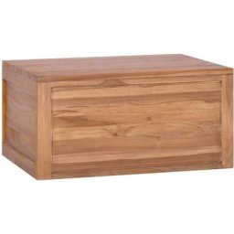 Armoire murale de salle de bain 60x45x30 cm Bois de teck massif Vidaxl n/a