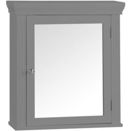 Teamson Home - Armoire de toilette murale salle de bain bois avec miroir gris Stratford EHF-6544G