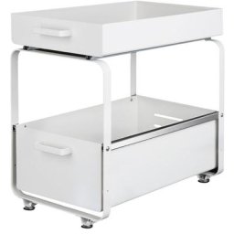 Dyhf - Etagere de Rangement sous Evier Rack avec tiroir coulissant pour Cuisine et Salle de Bain 2