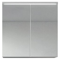 Meuble a miroir Toledo 60 x 60 cm Blanc - Miroir armoire miroir salle de bains verre armoire de