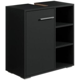 Meuble vasque Neptunus - Noir - 60 x 30 x 60 cm - Meuble de salle de bain, colonne, armoire - Noir