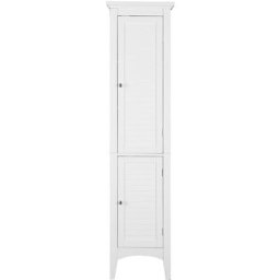 Armoire de rangement colonne salle de bain blanc Ethan Teamson Home ELG-588 - blanc