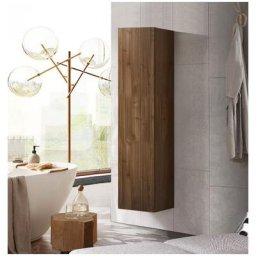 Colonna da bagno sospesa, Noce Dark