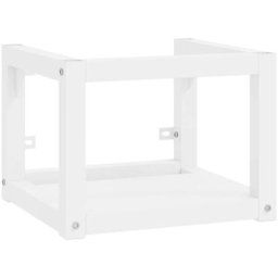 Cadre de lavabo de salle de bain mural Blanc 40x38x31 cm Fer Vidaxl Blanc