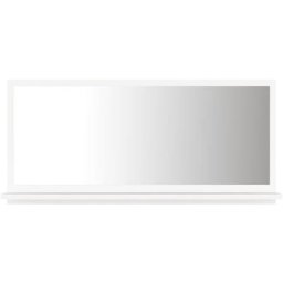 Miroir de salle de bain Blanc 80x10,5x37 cm Aggloméré Vidaxl White