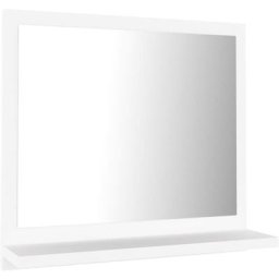 Miroir de salle de bain Blanc 40x10,5x37 cm Aggloméré vidaXL - White