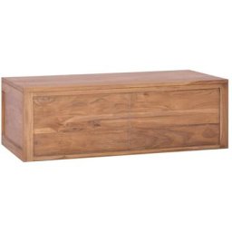 Armoire murale de salle de bain 90x45x30 cm Bois de teck massif Vidaxl n/a