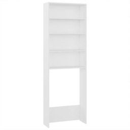Vidaxl - Meuble pour machine à laver Blanc 64x24x190 cm Blanc