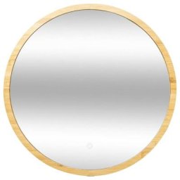 5five - Miroir rond à led 57 cm bambou - 5 five simply smart - Bambou