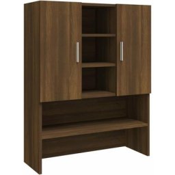 Vidaxl - Meuble pour machine à laver Chêne marron 70,5x25,5x90 cm Chêne marron