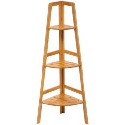 5five - tagère d angle 3 niveaux bambou - 5 five simply smart - Bambou