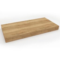 Naturel plan vasque 100x8x50 cm, Chêne Halifax naturel brun clair (DO10050DH) - Egger