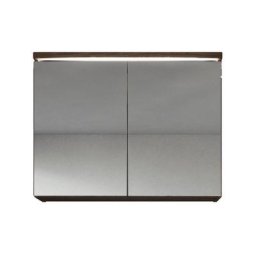 Meuble a miroir Paso 80 x 60 cm Chene Marron - Miroir armoire miroir salle de bains verre armoire