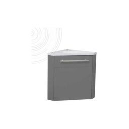 Lave-mains d'angle nino - 53cm - Gris - Laqué - Livré en kit - Gris