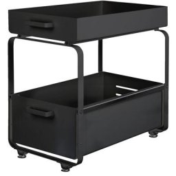 Dyhf - Etagere de Rangement sous Evier Rack avec tiroir coulissant pour Cuisine et Salle de Bain 2