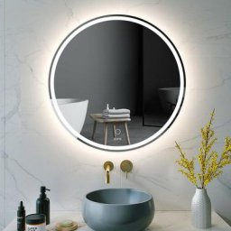 70 cm led Salle de Bain Vanity Mirror, Température de Couleur Réglable, Lumière Anti - Brouillard,